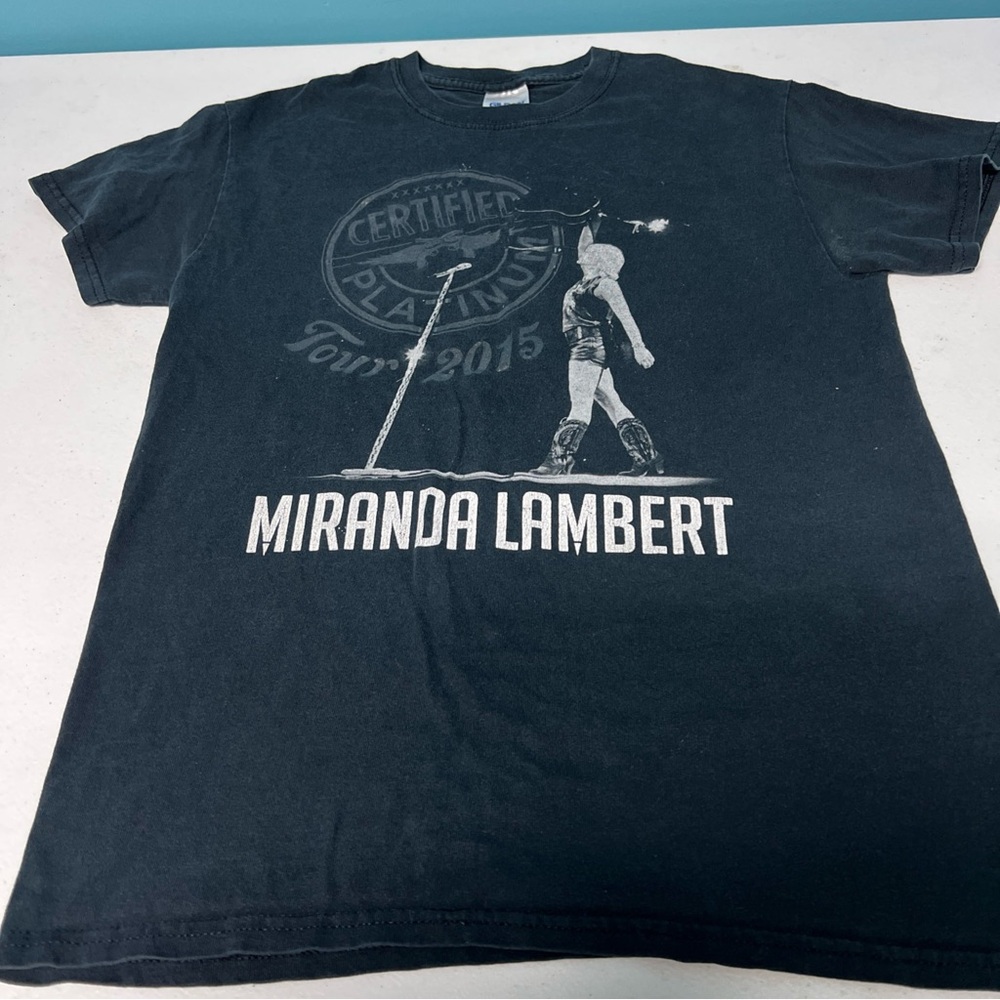 Miranda Lambert Black Graphic T-Shirt